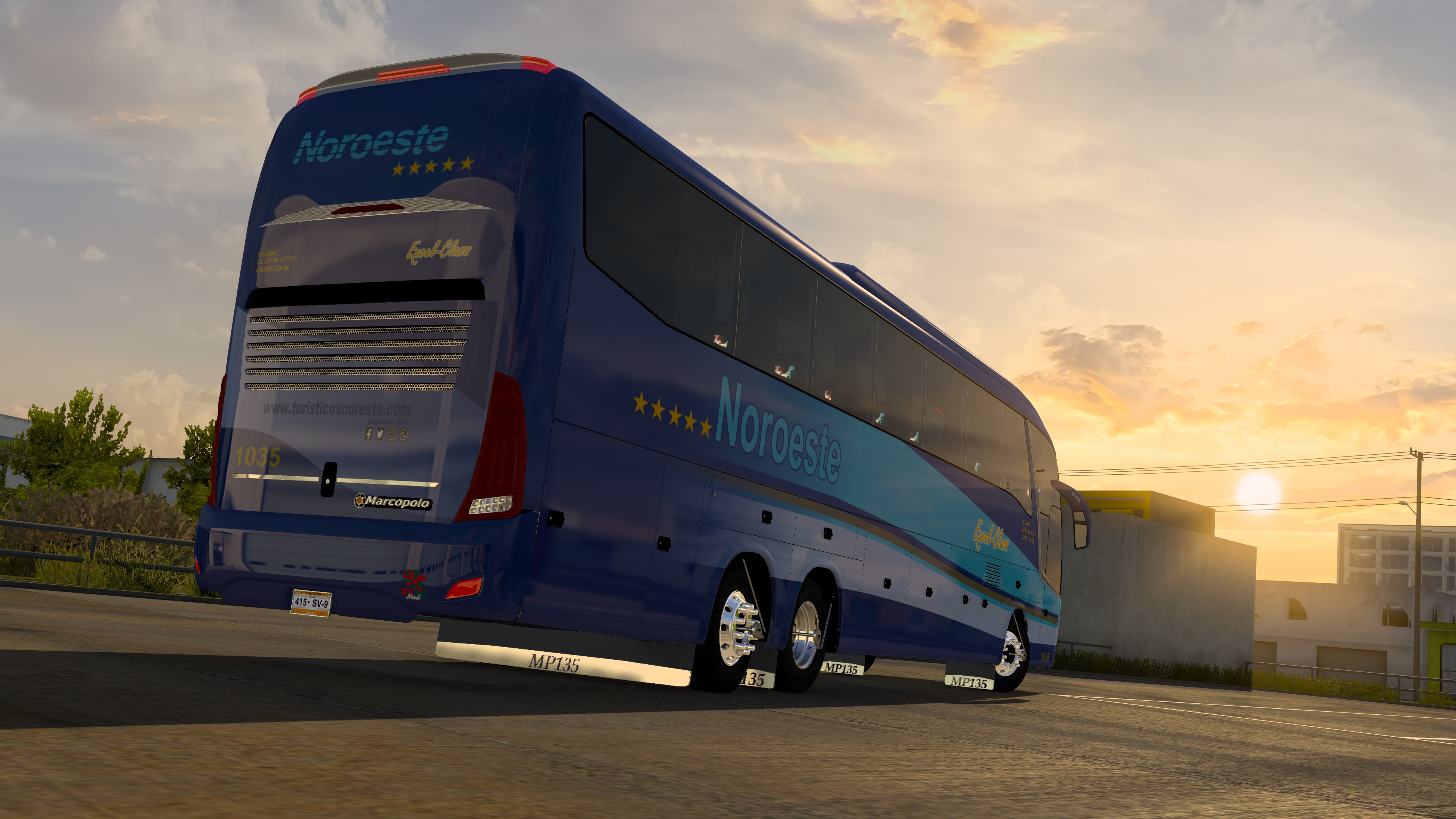 Actualizacion Oferta Marcopolo MP 135 6X2 ATS ETS2  V1.53